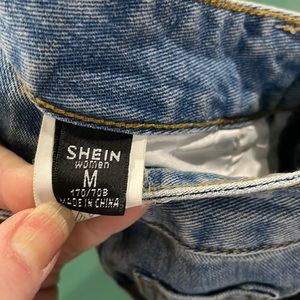 Denim shorts high waisted size medium